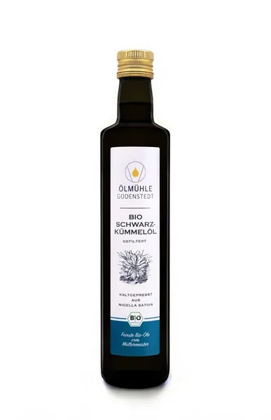 Ölmühle Godenstedt Bio Schwarzkümmelöl gefiltert