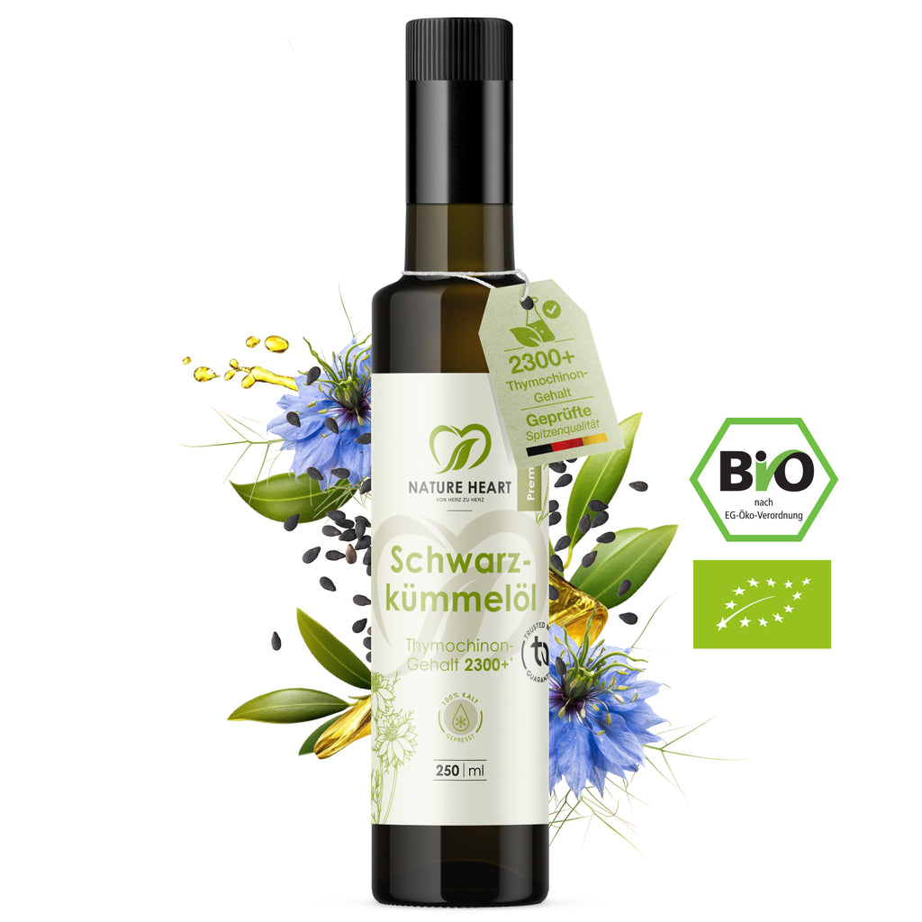 nature-heart Bio Schwarzkümmelöl ungefiltert